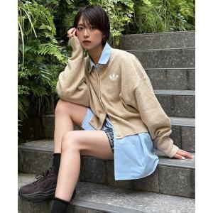 adidas（アディダス） カーディガン W CABLE KNIT CARDIGAN ロング