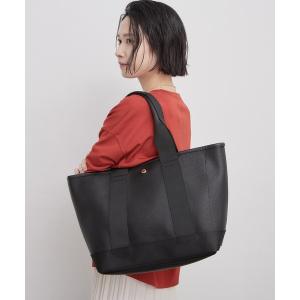 トートバッグ 「軽量／A4対応」カラーデザインコンビトートバッグ レディース