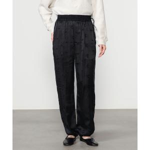 ワイドパンツ パンツ TICCA | 「別注」フラワーエンブロイダリー サテンパンツ WOMEN レディース