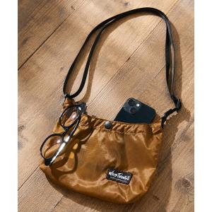ショルダーバッグ 限定展開 WILD THINGS/ワイルドシングス 別注PACKABLE MINI SHOULDER BAG メンズ