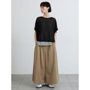 パンツ ストレッチタックキュロットパンツ レディース｜ZOZOTOWN Yahoo!店