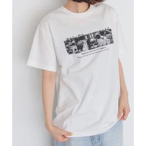tシャツ 半袖 「HER CLOSET」coffeeフォトロゴロンT  COFFEE PHOTO LOGO LONG TEE レディース メンズ