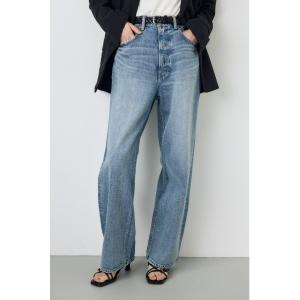 ジーンズ デニム デニムパンツ 「累計25，000本突破！」「身長/骨格別着用画像あり」AZUL DENIM ハイウエストワイドデニム　全骨格美脚　体系カバー　超足…