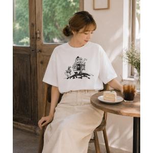 tシャツ 半袖 「 MOOMIN / ムーミン 」 ドライクールタッチ　接触冷感　吸水速乾　Tシャツ　WNI レディース メンズ
