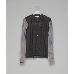 カーディガン 「M A S U」ANGEL DIAGRAM LAYERED CARDIGAN メンズ