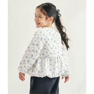 コート アウター 「洗える」ハートキルトペプラムバルーンジャケット キッズ 子供服 女の子
