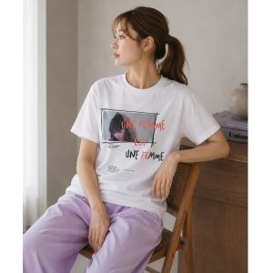 tシャツ 半袖 「 TRICOMER / トリコメル 」 UNE FEMME EST FEMME-2 / 映画「女は女である」 Tシャツ レディース メンズ