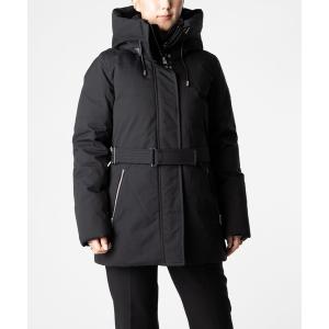 ダウンコート ダウンジャケット 「Mackage / マッカージュ」JENI / ジェニ フーデッド ロング ダウンジャケット ダウンコート レディース