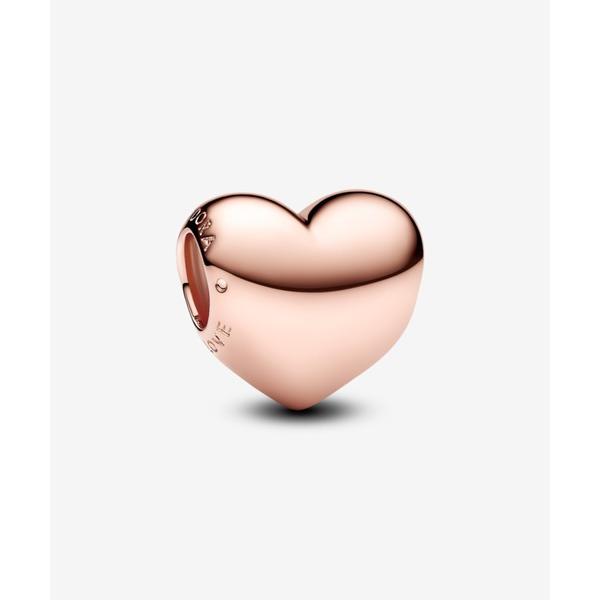 チャーム Be Love エングレーバブル ハートチャーム レディース