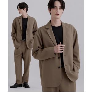 セットアップ 入学式 「さらりタッチシリーズ/上下2点セット」シングルジャケットセットアップ/シングルジャケット/ストレートパンツ/防シワ/洗濯可/イー…