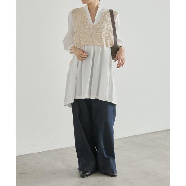 ブラウス シャツ ベスト付きブラウス「SUM1 STYLE」 レディース