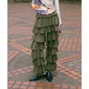 パンツ Tiered Pants レディース