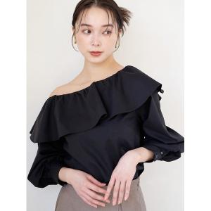 「Stylevoice for xxx」 長袖ブラウス FREE ブラック レディース