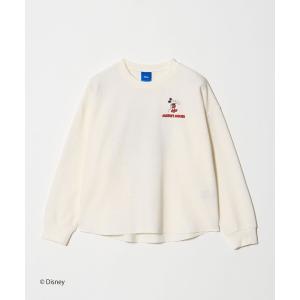 tシャツ 「別注」「URBAMENT」ミッキーマウス ロングスリーブ Tシャツ / キッズ 140cm-150cm キッズ 子供服 男の子 女の子