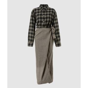 シャツワンピース OUR LEGACY TWISTED SHIRT DRESS