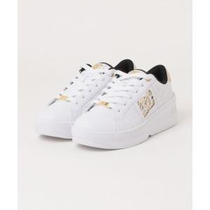 スニーカー DC SHOES ディーシーシューズ WS DC BALMY レディーススニーカー 厚底(ウィメンズDCバルミー) DW264602 WGD ホワイト/ホワイト/ゴールド