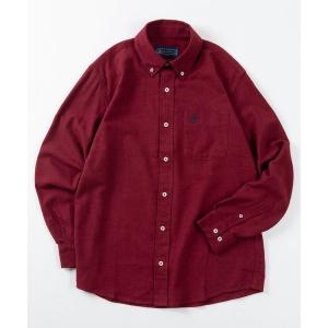 シャツ 「71」「BEVERLY HILLS POLO CLUB/ビバリーヒルズポロクラブ」マルチパターン 両面起毛 ボタンダウン ネルシャツ/ワンポイント刺繍/フランネル/無…