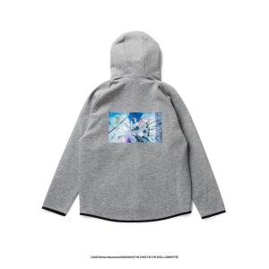 パーカー narifuri × 攻殻機動隊 THE GHOST IN THE SHELL ジップパーカー メンズ レディース