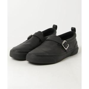 「SLACK FOOTWEAR」 スリッポン 27.0cm ブラック×ブラック メンズ
