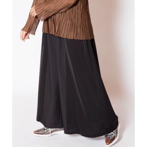 パンツ ギャザー切替パンツ レディース