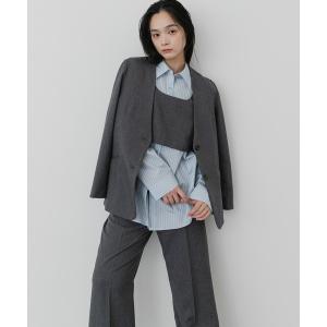 セットアップ 3Pジャケットセットアップ レディース