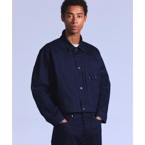 みどLevi's ダークブルー デニムジャケット Levi's（リーバイス） デニムジャケット gジャン BLUETAB(TM) CHORE