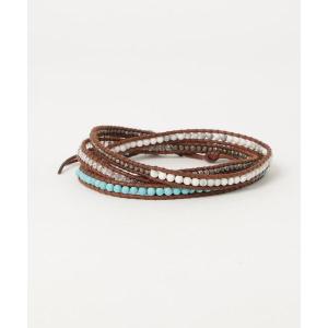 「CHAN LUU」 ブレスレット フリー ターコイズブルー メンズ