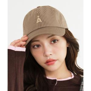 キャップ 帽子 レディース 「UNISEX」ALAND／アソート柄ツートーンキャップ レディース メンズ