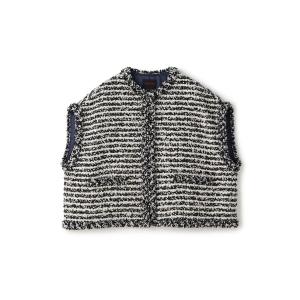 Ballsey（ボールジィ） ベスト ジレ レーヨンリネンブッチャー