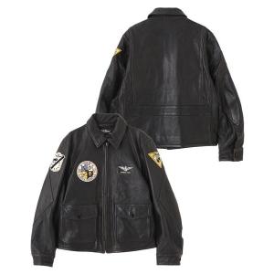 FORSOMEONE（フォーサムワン） スタジャン FORSOMEONE AVIREX LEATHER