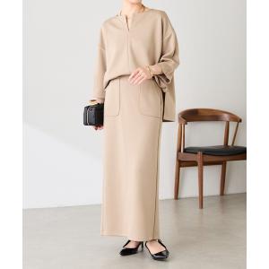 セットアップ キーネックダンボールセットアップ レディース