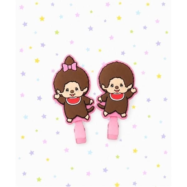 ヘアクリップ 「nini toys」「モンチッチ」マルチクリップ/前髪クリップ