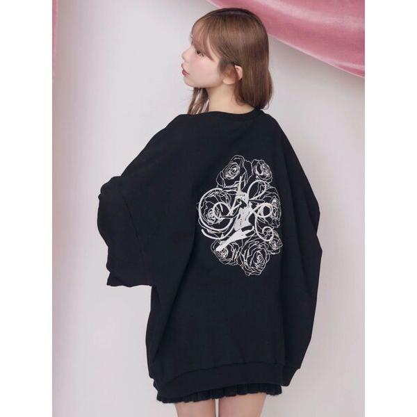 トレーナー スウェット グラフィックスウェットTOP レディース