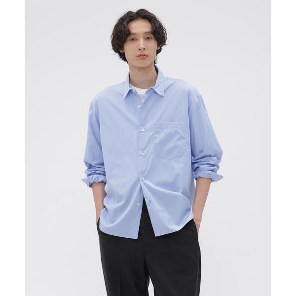 シャツ COMPACT COTTON END ON END メンズ
