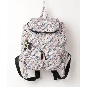 「SEE BY CHLOE」 花柄リュック - ピンク レディース