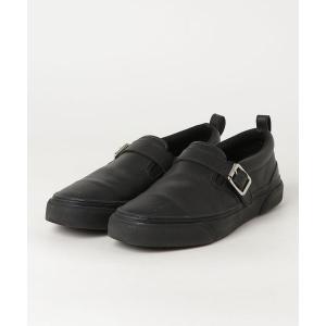 「SLACK FOOTWEAR」 スリッポン 27.0cm ブラック×ブラック メンズ