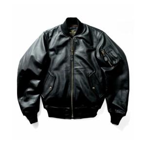 ma1 ma-1 HOUSTON ヒューストン SHEEP LEATHER MA-1 FLIGHT JACKET シープレザー MA-1 フライトジャケット 本革 中綿入り メンズ レディース｜ZOZOTOWN Yahoo!店