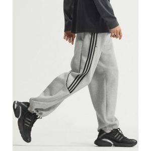 アディダス　adidas ワイドパンツ スウェットパンツ ジャージ スペーサー チームガイスト 26 カットライン オープン ヘムパンツ / アディダスオリジナルス…