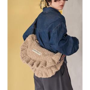 ショルダーバッグ バッグ THEATRE PRODUCTS × FREAK'S STORE/シアタープロダクツ 別注 カールファー ショルダーバッグ レディース