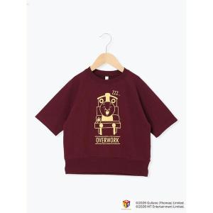 tシャツ 「きかんしゃトーマス」6分袖スウェットTシャツ キッズ 子供服