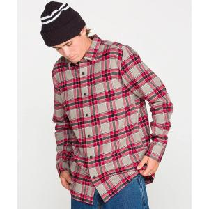 シャツ VOLCOM/ボルコム 長袖 シャツ ネルシャツ チェック柄 BG052116 メンズ レディース