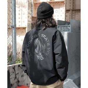 コート ジャケット VOLCOM/ボルコム コーチジャケット ロゴ バックプリント BG052752 メンズ レディース