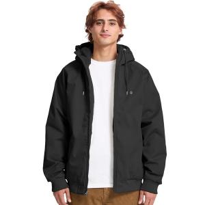 コート ジャケット VOLCOM/ボルコム アウター フードジャケット 防水 耐水圧 10000mm 中綿 ジップアップ パーカー BG052795 メンズ レディース