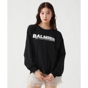 tシャツ ワッペンロゴロンT キッズ 子供服 女の子