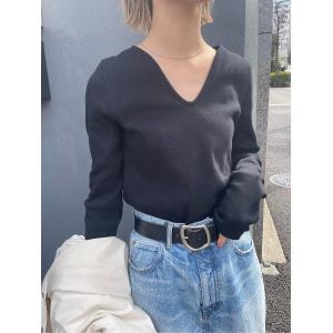「BLACK BY MOUSSY」 長袖カットソー FREE ブラック レディース