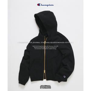 チャンピオン パーカー champion for JOURNAL STANDARD private fit zip hoodie メンズ