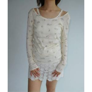tシャツ miller*lulu シアーツイントップス レディース