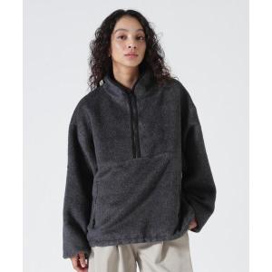 ブルゾン アウター YENN（イエン）SHAGGY HALF ZIP JK レディース