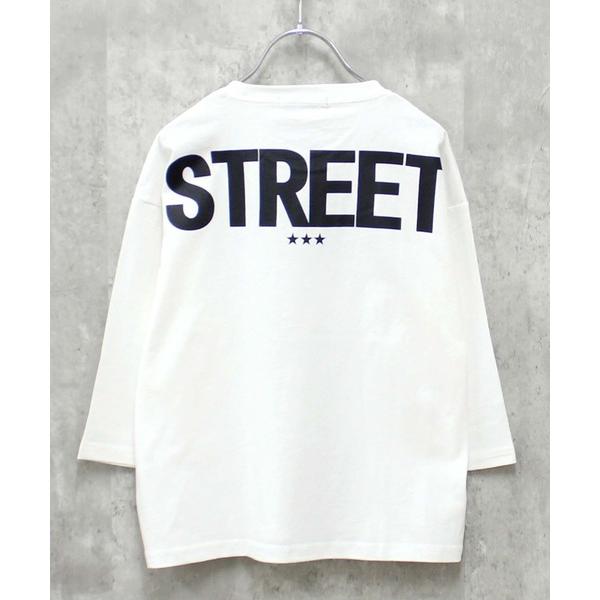 tシャツ BIGシルエット バックプリント ロンT 長袖Tシャツ キッズ 子供服