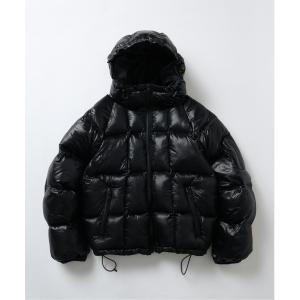 ブルゾン アウター VOLUME HOOD PUFFER JACKET／ボリュームフードパフジャケット メンズ レディース